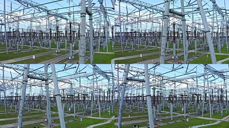 湛江南方電網基礎設施概覽,陽光明媚的日子